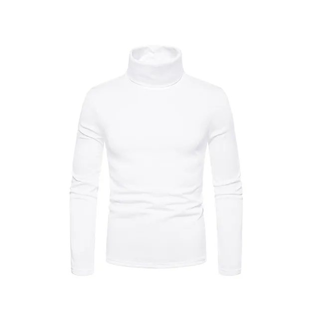 Men’s Turtleneck shirt Long Sleeve Shirt Plain Turtleneck Work Daily Wear Long Sleeve Knitted Clothing Apparel Keep Warm Modern Contemporary 7735174d2ad642faf91a7995477961f4