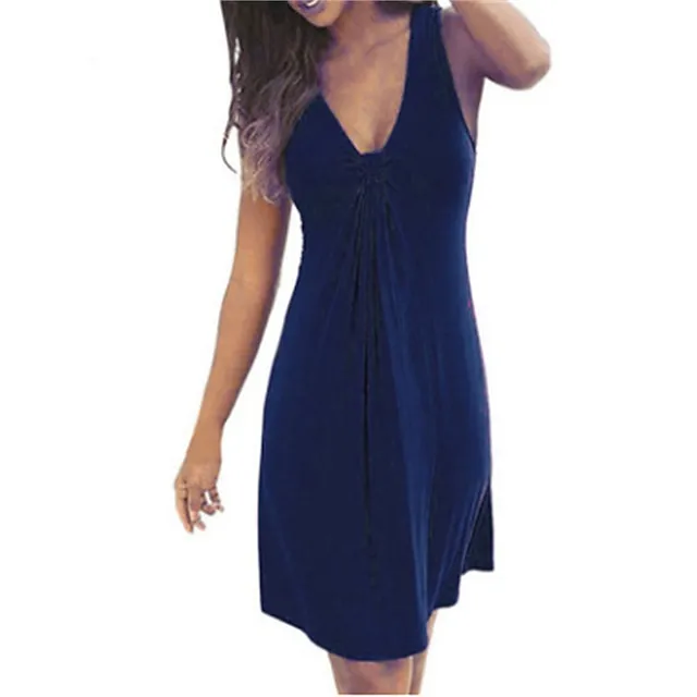 Women’s Plus Size Pajamas Nightgown Nightshirt Dress Pure Color Simple Casual Soft Home Daily Bed Polyester Breathable Straps Sleeveless Summer Spring Black Wine a9da8891f2d087eb0922d03d369e2306