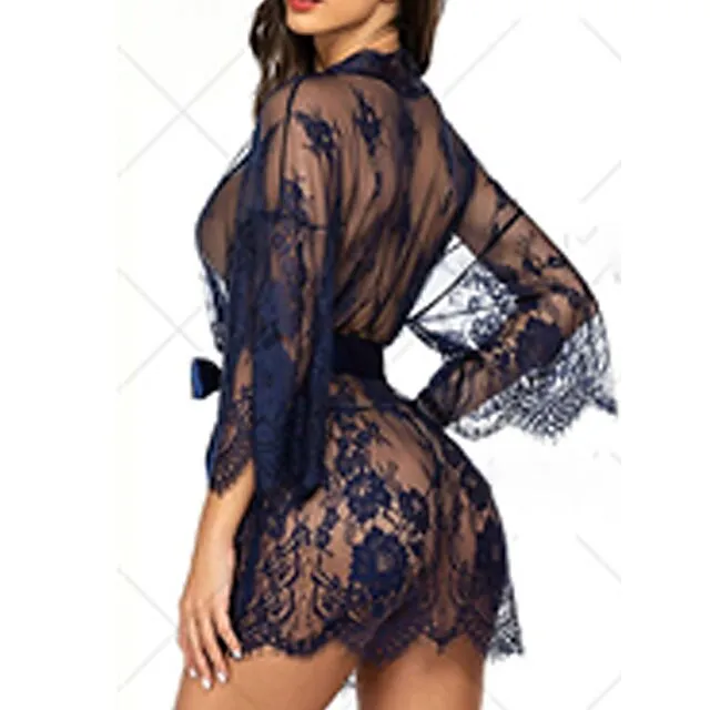Women’s Pajamas Nightgown Nightshirt Dress Pure Color Simple Casual Soft Home Daily Bed Polyester Breathable V Wire Long Sleeve Summer Spring Black White 03d0e302e7df1ba1a5757aacb605ee79