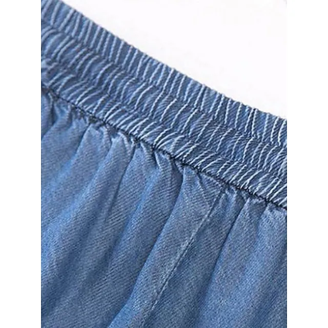 Women’s Wide Leg Pants Trousers Solid Colored Pocket Full Length Micro-elastic High Waist Fashion Streetwear Outdoor Street Black Blue S M Winter Autumn / Fall 995d78fa7b8ac08fbc186e8147013bb8